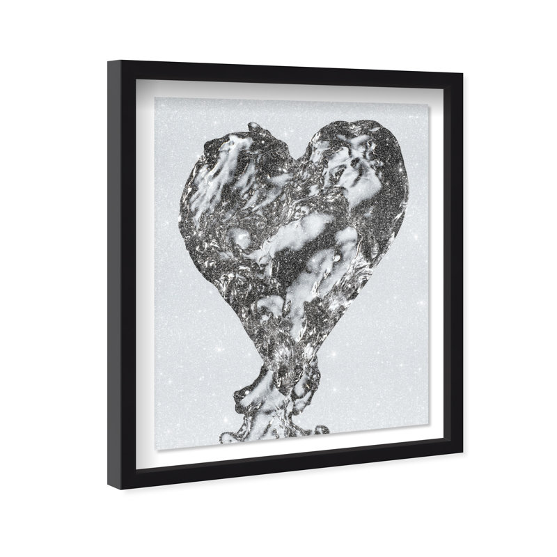 Mercury Love Framed Graphic Art, 37.5"H x 31.5"W, Black Shadowbox