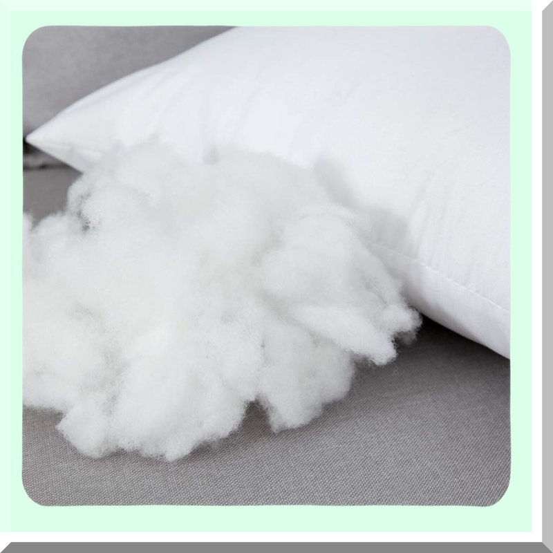 Premium Comfort Insert - Rectangle Decorative Pillow Stuffer for Bed, Couch, Sofa - Sham Cushion