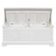 Banc à chaussures, banc de rangement pour chaussures rétro avec dispositifs de fermeture en douceur, coffre de rangement avec rangement caché et coussin pour l'entrée, le couloir, le salon