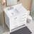 36" Engineered Stone Bathroom Vanity Top And White Ceramic（Vanity Base Not Included）