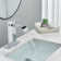 Single-Hole Single-handle Bathroom Faucet with Drain Assembly