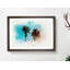 Los Angeles Palm Trees in Abstract - Picture Frame Graphic Art Print-55759939-55759940
