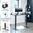 71" x 36" Electric Desk with Memory Controller DESK-KIT-2B7B-36 Series-93674529