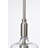 Imani 1 - Light Silver Single Pendant