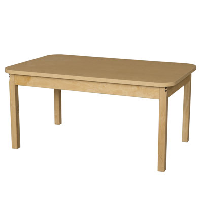Table rectangulaire d'activités