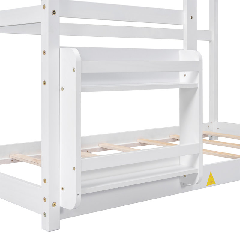 Anikin Open-Frame Bed, White