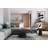 Kellar Black Oval Coffee Table