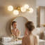 Luminaire pour salle de bain 5 lumières