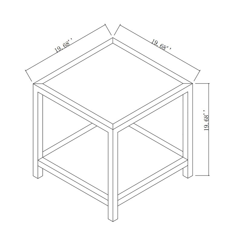 Ensemble de tables basses 2 pièces