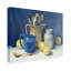 «Blue Pitcher» par Cecile Baird, reproduction sur toile-31971716