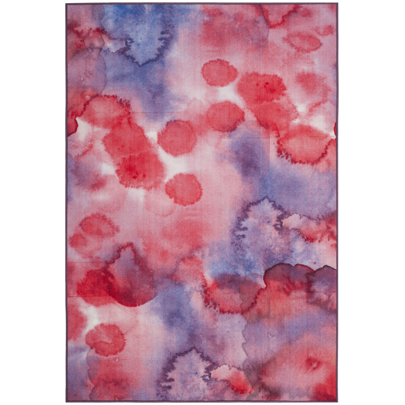Dashiell Performance Machine Washable Abstract Rug, Rectangle 3'3" x 5'3"