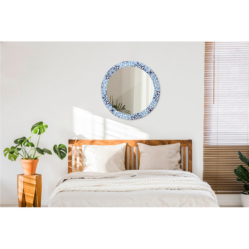 Huldar Glass Flat Wall Mirror