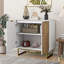 Buffet multifonctionnel avec armoire de rangement moderne