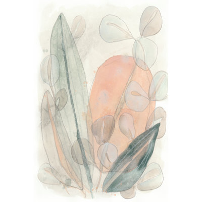 Leaf Scatter I by June Erica Vess - Wrapped Canvas Art Prints