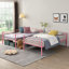 Lit superposé en métal rose sur simple-1124639363-1124639372