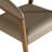 Otis 17'' H Faux Leather Upholstered Ash Armchair