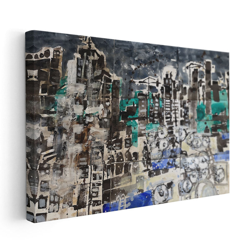 Bahrain Rooftops - Canvas Print Wall Art, 20" H x 30" W