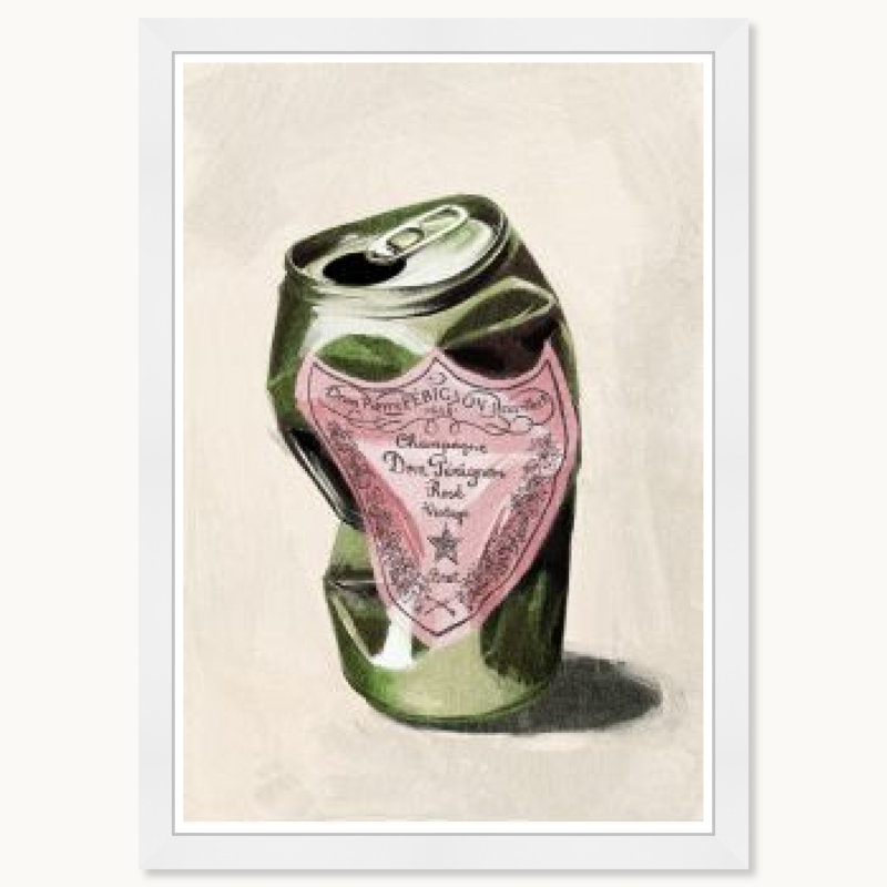 Glamour Drink, Cadre blanc