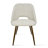 Mid-Century Upholstered Dining Chairs Set Of 8 With Metal Legs-1191020664