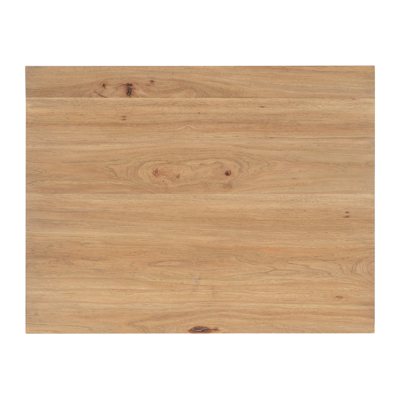 Rustic Brown Lockable Lateral File Cabinet with Pecan Veneers