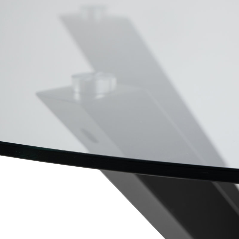 Caprisha Round Dining Table, Black