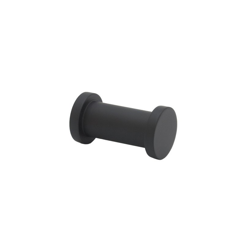 Wall Mounted Robe Hook, Satin Black