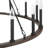 Adriana 47" W 16-Light Dimmable Wagon Wheel Chandelier with Sloped Ceiling Adapter-1133963605
