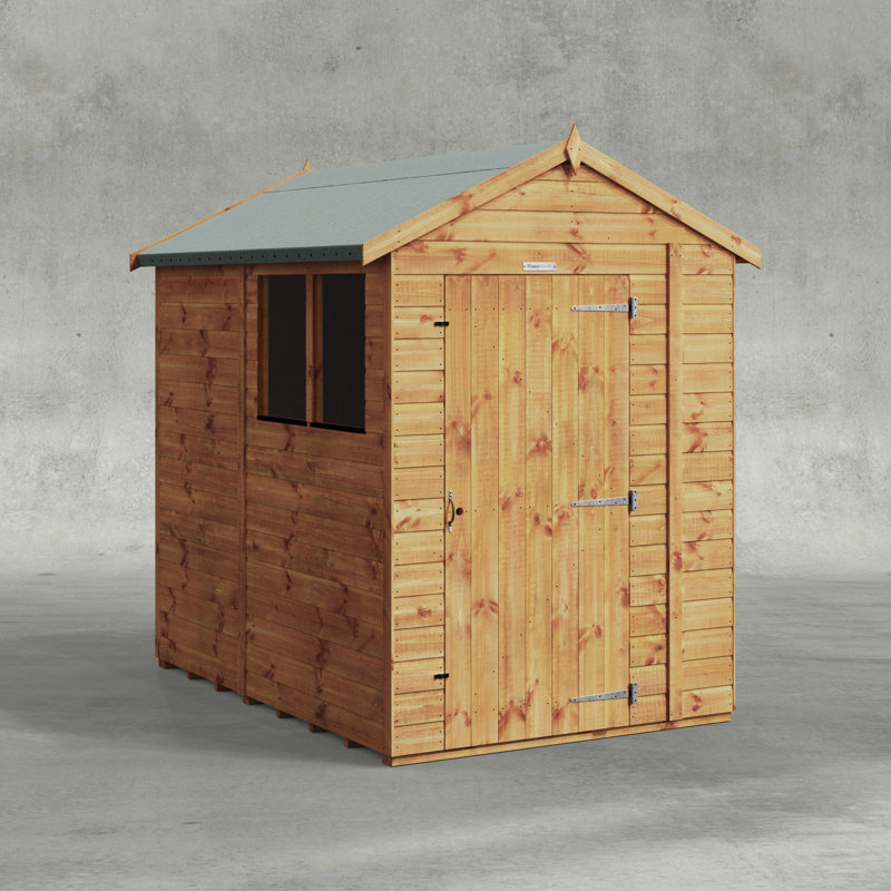 Powersheds 7 x 5ft Timber Tongue & Groove Garden Shed