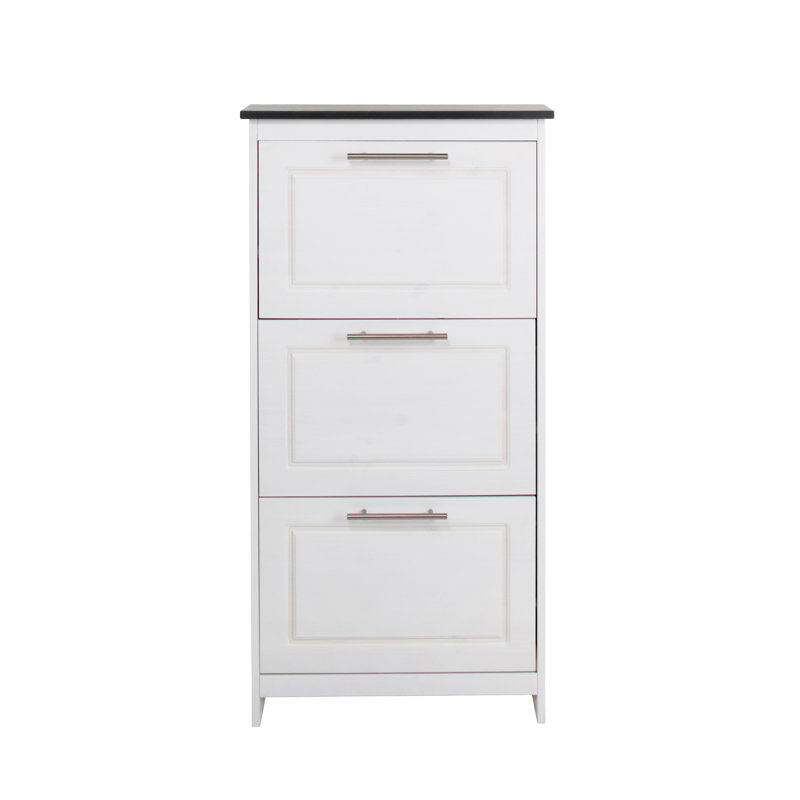 9 Pair Solid Wood Accent, White