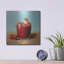 Art mural luxueux «Strawberry Bliss» par Lucia Heffernan, 36 po x 36 po-1087300542