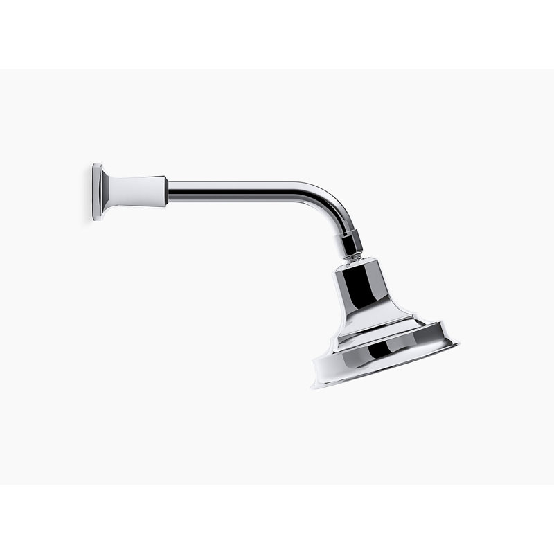 Pomme de douche fixe, Chrome poli
