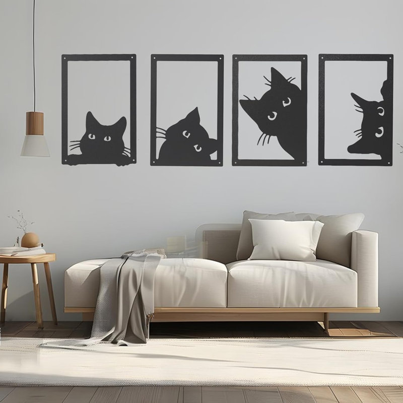 Décoration murale 4 pièces