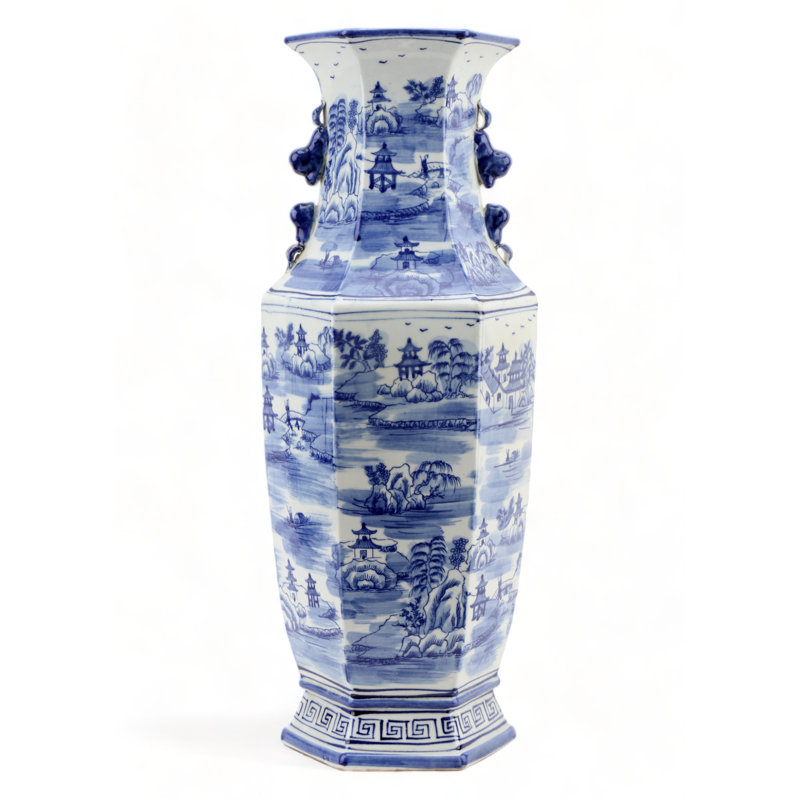 Hex Handmade Porcelain Table Vase