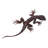 Bungalow Rose Handmade Sylvan Salamander Iron Wall Art