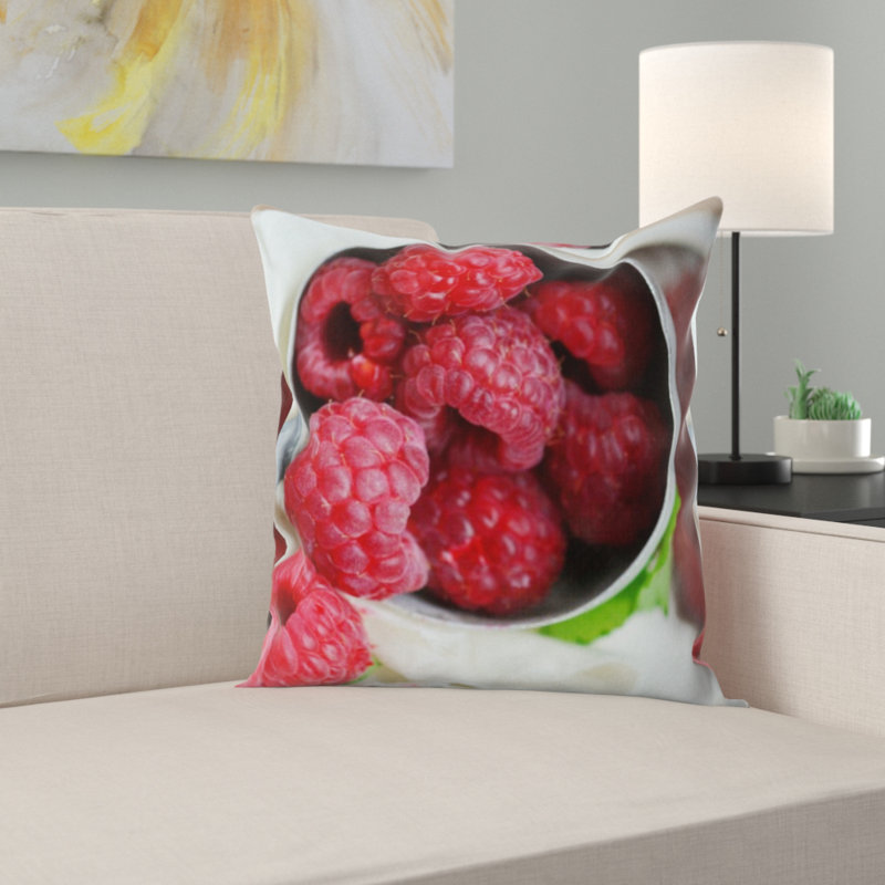 Coussin raspberries