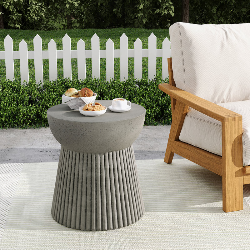 Petite table d'appoint, table d'appoint d'extérieur,