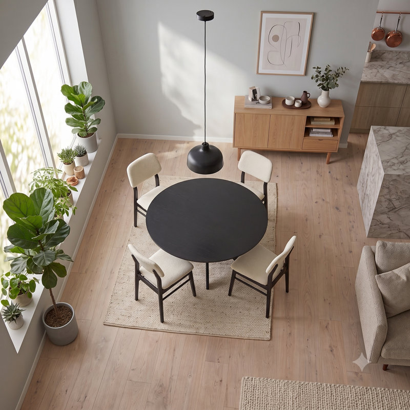 Solid Wood Dining Set