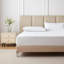 Drap-housse ultra-doux 100% coton à longues fibres, 100% coton, 8 po - 8 po Solayne Seren-1412447866