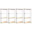Étagère 5 tablettes en acier et bois d'ingénierie-1164686688-1146690046-1146689996