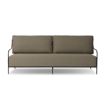 Segovia Outdoor Sofa-78"-Alessi Fawn