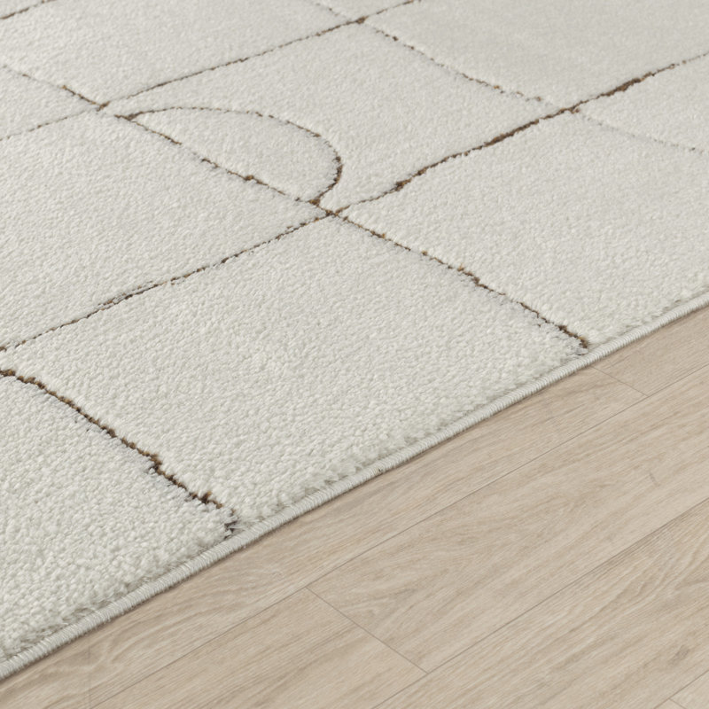 Abstract Area Rug, Rectangle 200 x 275cm