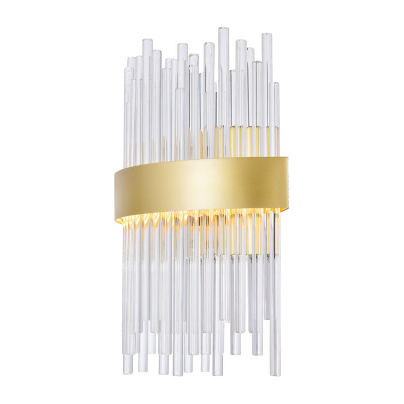 Arwen LED Armed Sconce, 10" H x 12" W x 6" D