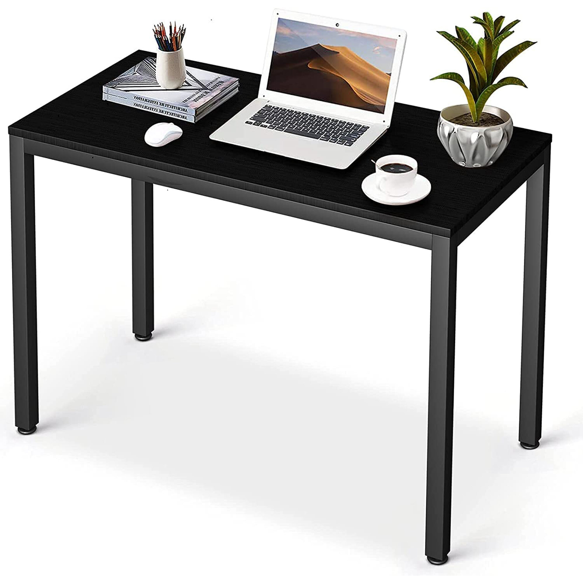 Latitude Run® Numidia Metal Base Writing Desk | Wayfair