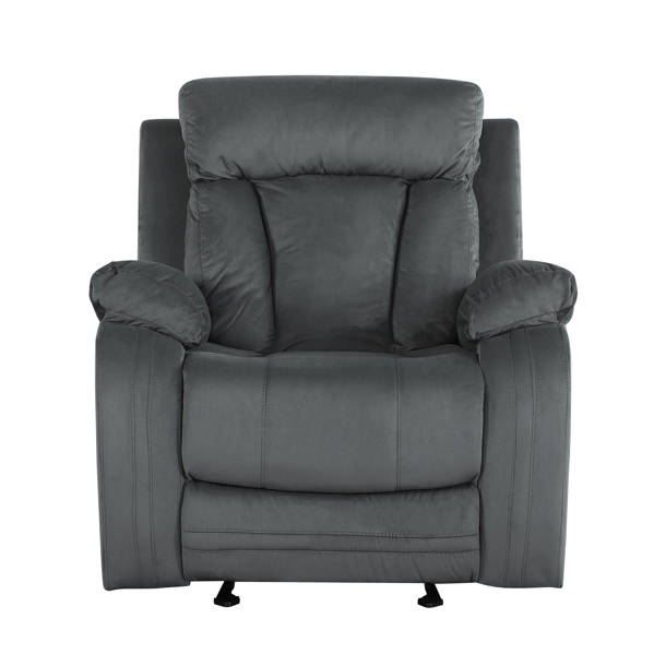 Winston Porter Ullery 63'' Upholstered Reclining Loveseat & Reviews ...