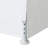 vidaXL Party Tent White Polyethylene 9.8 x 19.7 ft Durable Party Tent-85123378