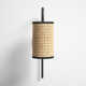 Canela Single Light Steel Dimmable Wallchiere