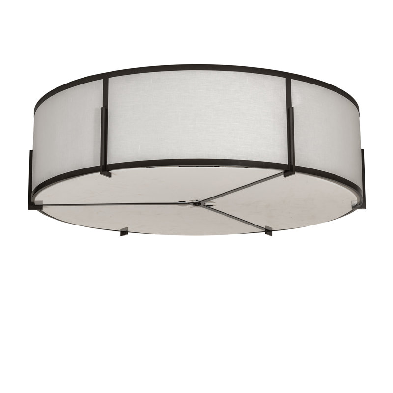 Plafonnier encastré en tissu Structure l 60 po