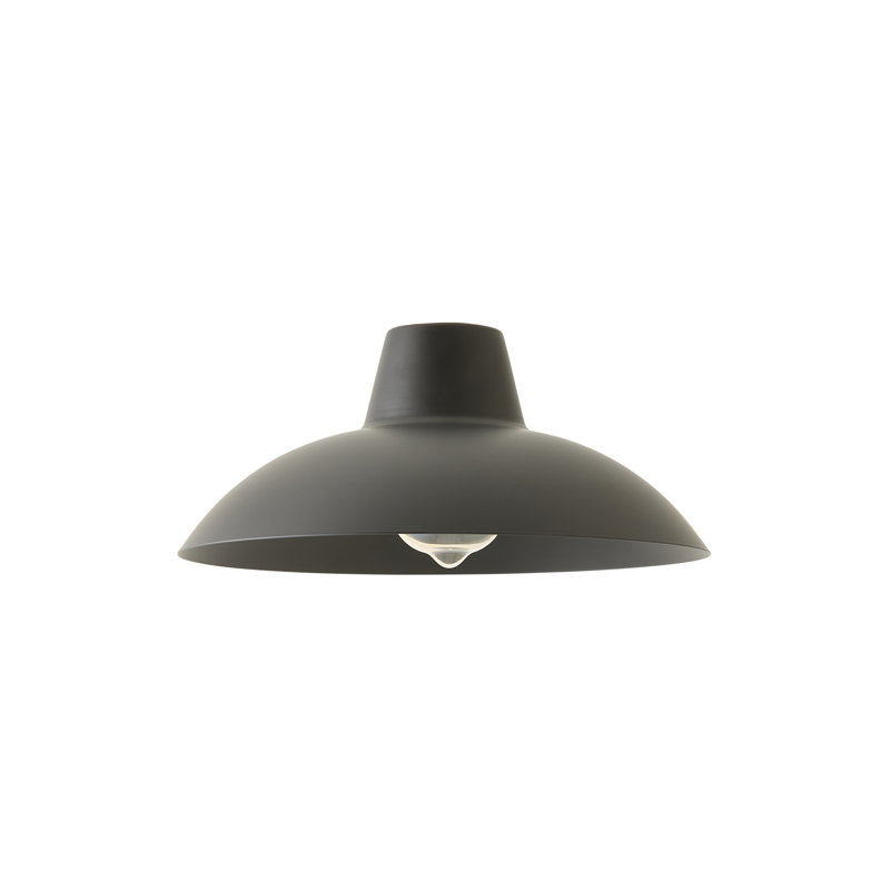 12.2cm H Metal Bowl Pendant Shade ( Screw On ), Black