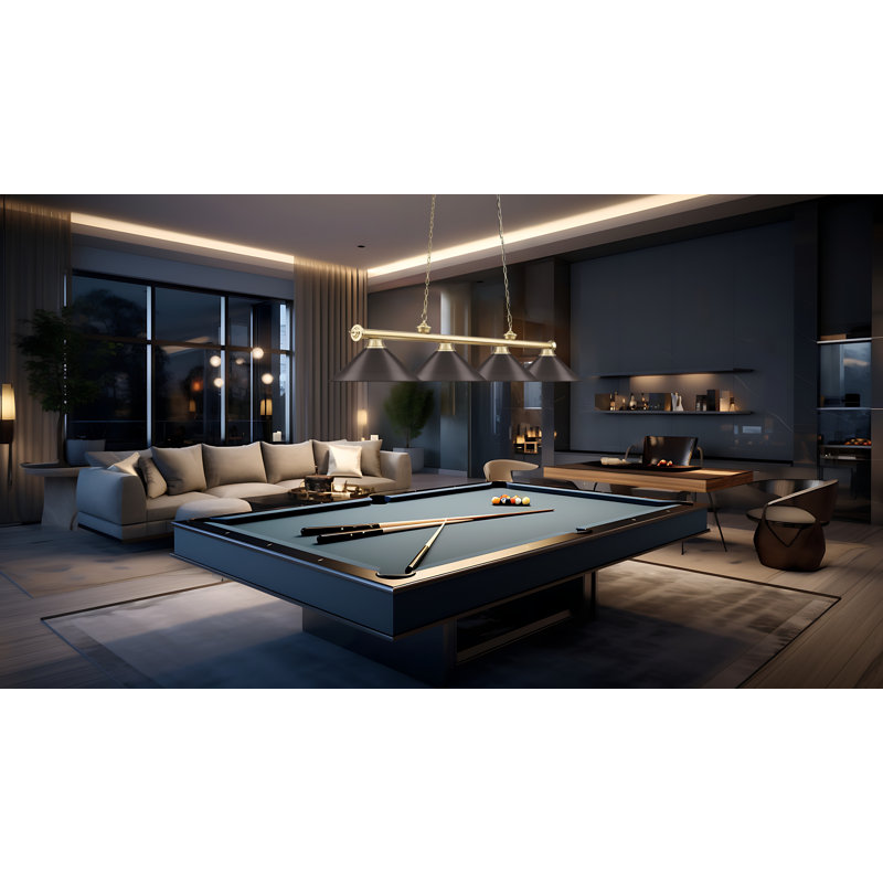 Billard, Noir mat