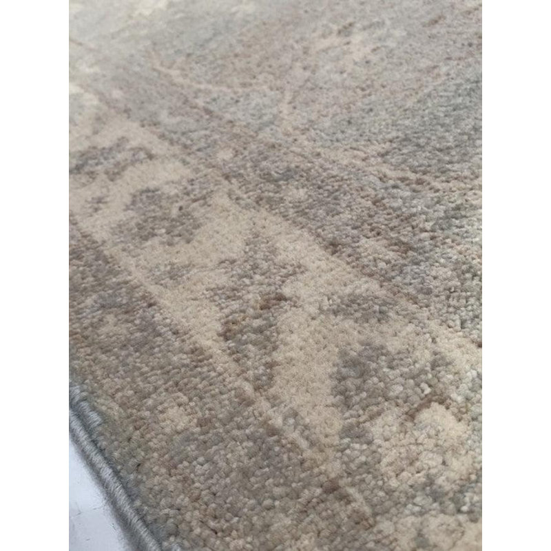 Wool Oriental Area Rug in Gray